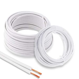 سیم نایلون برق تمام مس ۲ در ۲.۵ حلقه ۱۰۰ متری مناسب سیم‌کشی ساختمان